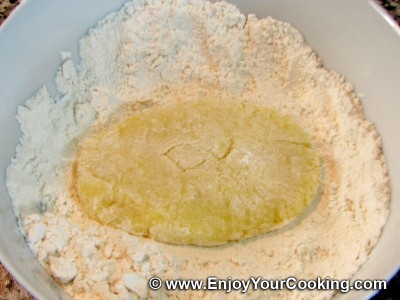 Potato Cakes in Tomato-Mushroom Sauce Recipe: Step 5