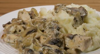 Chicken in Mushroom Sauce