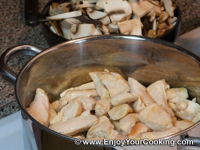 Stewed Chicken in Mushroom Sauce Recipe: Step 5