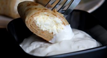 Crepes with Fresh Cheese