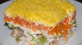 Mimosa (Layered Fish Salad)