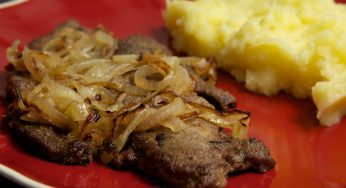 Fried Beef Liver with Onions