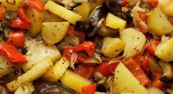 Potato Roast with Vegetables