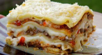 Lasagna with Beef and Vegetables