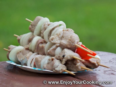 Veal Shish Kebab with Onions Recipe: Step 9