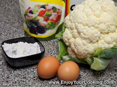 Cauliflower Pancakes Recipe: Step 1