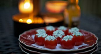 Tomatoes Stuffed with Fresh Cheese