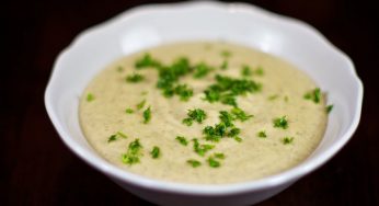 Vegetable Soup-Puree with Mushrooms