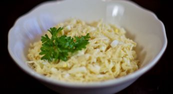 Celery Root Salad with Apples and Eggs