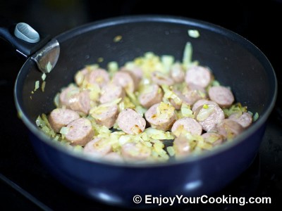 Cabbage Braised with Bratwurst Recipe: Step 3