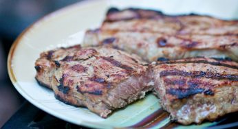 Steaks Marinated in Onion Juice