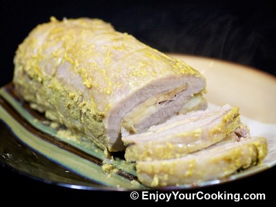 Pork Roast with Apples and Mustard