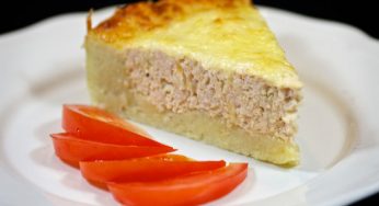 Turkey Pie with Grated Potatoes