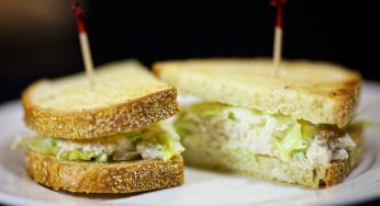 Chicken and Celery Salad Sandwich