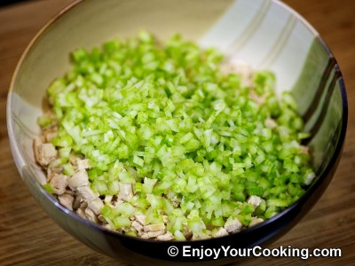 Chicken and Celery Salad Sandwich Recipe: Step 5