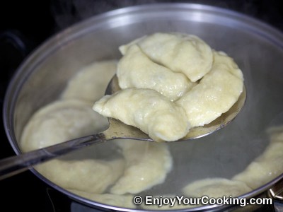Potato and Mushroom Stuffed Dumplings Recipe: Step 16