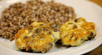 Chicken Cutlets with Mushroom and Cheese