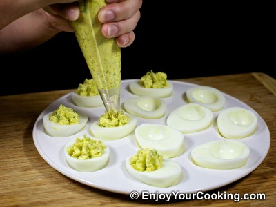 Deviled Eggs with Blue Cheese Recipe: Step 15