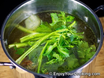How to Make Vegetable Broth Recipe: Step 7