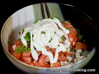 Tomato and Chicken Salad Recipe: Step 8