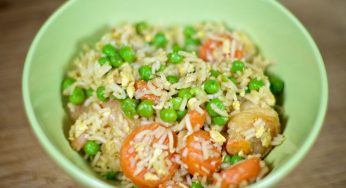 Fried Rice with Shrimps