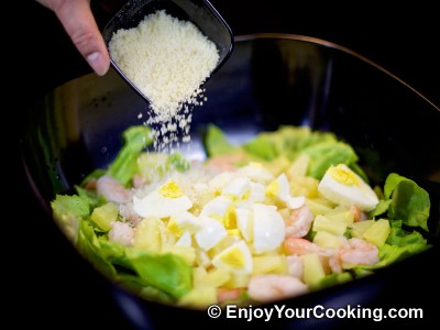 Shrimp, Lettuce and Egg Salad Recipe: Step 6