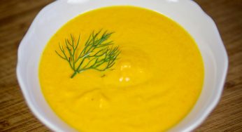 Carrots and Ginger Soup-Puree