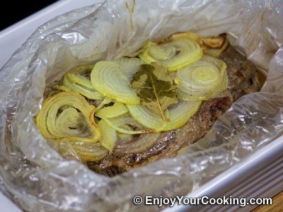 Onion Marinated Roast Beef Recipe: Step 8
