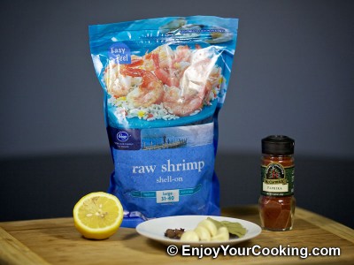 Boiled Shrimps Recipe: Step 1