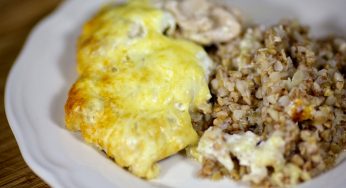 Chicken and Buckwheat Casserole