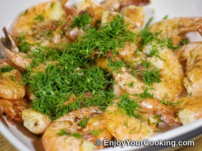 Recipe for Simple Fried Shrimps: Step 10