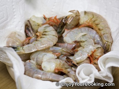 Recipe for Simple Fried Shrimps: Step 2