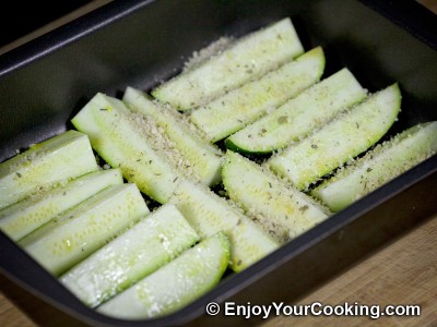 Zucchini “Fries” with Parmesan and Spices: Step 6