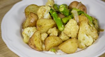 Oven Roasted Veggies with Fajita Spices