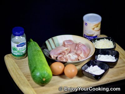 Zucchini and Chicken Casserole: Step 1