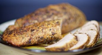 Roasted Pork tenderloin with Spicy Rub