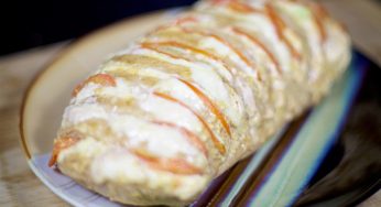 Tomato and Cheese Stuffed Pork Loin