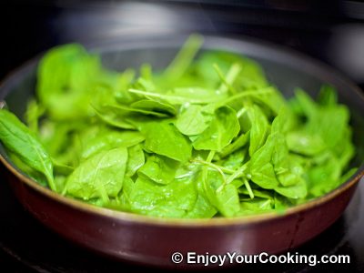 Spinach Crustless Quiche: Step 3