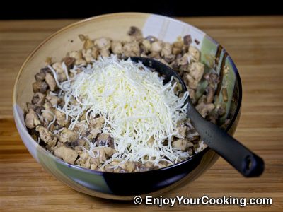 Mushroom and Chicken Stuffed Pasta: Step 15