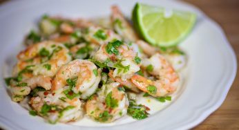 Cilantro Lime Shrimps