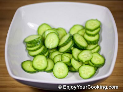 Radish and Cucumber Salad: Step 2