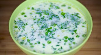 Vegetable Soup with Cauliflower and Rice