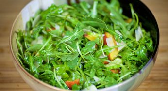 Arugula and Peach Salad