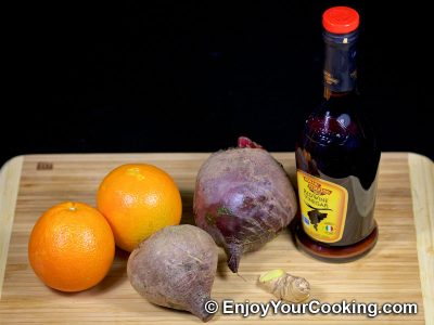 Beets and Orange Salad with Ginger: Step 1