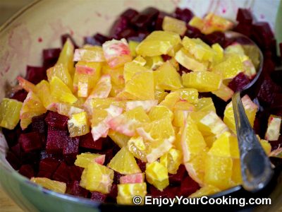 Beets and Orange Salad with Ginger: Step 6